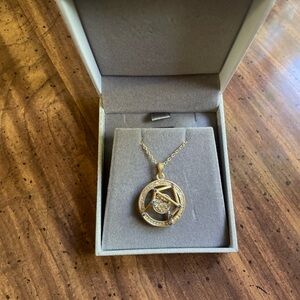 Superstar Zodiac Constellation Pendant Necklace - Libra